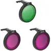 Image de Sunnylife set of three filters for DJI Neo CPL+ND8+ND16 (Filtres pour drone, DJI Neo), Drone : accessoires, Multicolore