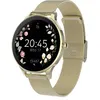 Image de Montre Connectée Femme avec Bracelet en maille Élégante inoxydable Forever Dorée