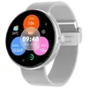Image de Montre Connectée Femme Élégante Suivi Santé Appel Bluetooth Forever Argent