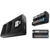 Image de Newell Chargeur Double Dl-usb 2 Batteries Np-f570