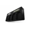 Image de Newell DF-4CH Chargeur 4x pour batteries NP-F Sony (Chargeur de batterie d'appareil photo), Alimentation pour appareil photo, Noir