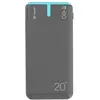 Image de Tracer 47517 EnerGen 20000mAh Power Bank gris/bleu (20000 mAh, 22.50 W, 74 Wh), Chargeur de secours, Bleu, Orange, Gris