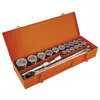 Image de Neo, Clé à douille + douilles, Jeu d'outils 21 pcs (08-061)
