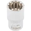 Image de Neo, Clé à douille + douilles, Spline socket 1/2", 16 mm (16 mm)