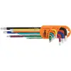 Image de Neo, Clé à six pans, Jeu de 9 clés Torx T10-T50 multicolores