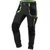 Image de No Name, Pantalon de travail, Pantalon de travail PREMIUM stretch 4 directions noir taille L (L)