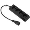 Image de OEM -Netzteil 230V für USV - 1x IEC C14 auf 4X CEE 7 5 (FR / CZ) / max. 10A / Länge 30 cm, Accessoire ASI