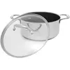 Image de Kohersen Garnek z pokrywk  Black Cube 24cm, Poêle + casserole, Argent