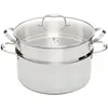 Image de Kohersen Garnek z pow ok  DIAMOND Black Cube z funkcj  gotowania na parze (28 cm 8 3l), Poêle + casserole, Argent