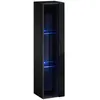 Image de Vitrine Murale LED "Switch" 120cm Noir