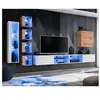Image de Ensemble meuble tv "switch xxvi" 320cm blanc & naturel