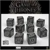 Image de Q Workshop Game of Thrones. Night's Watch 10xD6 Dice Set.