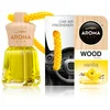 Image de Désodorisant Voiture Aroma Wood Bottle Senteur Vanille 4ml