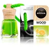 Image de Désodorisant Voiture Aroma Wood Bottle Senteur Citron 4ml