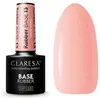 Image de Claresa, Vernis à ongles, Base caoutchouc 5ml (Rouge, Base coat)