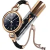 Image de Montre Connectée Élégante Bijoux FW51 Cristal avec Podomètre Maxcom Dorée