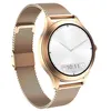 Image de Montre Connectée FW44 2 IP68 avec Bracelet en Maille Milanaise Maxcom Dorée