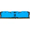 Image de Goodram IRDM X Module de mémoire GB DDR4 (1 x 8GB, 3200 MHz, RAM DDR4, DIMM), Mémoire vive, Bleu