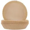 Image de Klausberg Backpapier-Einlagen für Heissluftfritteusen, Ø 16 x H 4,5 cm, Ustensile de cuisine : accessoires, Marron