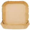 Image de Klausberg Backpapier-Einlagen für Heissluftfritteusen, 16 x 16 cm, Ustensile de cuisine : accessoires, Marron