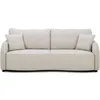 Image de Canapé convertible 3 places CASAPY BARI beige couchage direct 215 cm coffre 170 L