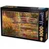 Image de Puzzle 1000 pièces D-Toys Claude Monet Le Pont Japonais