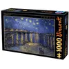 Image de Puzzle 1000 pièces : Nuit Etoilée sur le Rhône, Vincent Van Gogh DToys