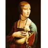 Image de Puzzle la dame a lhermine leonard de vinci 1000 pieces - GENERIQUE