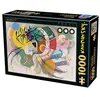 Image de Puzzle 1000 pièces : Courbe Dominante, Wassily Kandinsky DToys