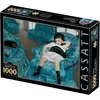 Image de D-Toys Puzzle Petite fille dans la chaise bleue 1000 pièces (1000 pièces)