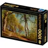 Image de D-Toys Puzzle 1000 Peder Mork Monsted, Bouleaux de la rive (1000 pièces)