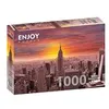 Image de Puzzle 1000 pièces Enjoy - Coucher de soleil sur les toits de New York