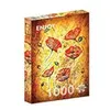 Image de Puzzle 1000 pièces Enjoy - Peinture Coquelicots Rouges