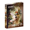 Image de Puzzle 1000 pièces Enjoy - Jan van Huysum : Vase avec fleurs, Jan Van Huysum