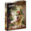 Image de Enjoy Puzzle ENJOY-1521 - Hans Zatzka : Vase avec fleurs, puzzle, 1000 pièces (1000 pièces)