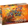 Image de Enjoy Puzzle ENJOY-1687 - Basket with Flowers, puzzle, 1000 pièces (1000 pièces)
