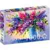 Image de Enjoy Puzzle ENJOY-1696 - Bouquet de lilas dans un vase, puzzle, 1000 pièces (1000 pièces)