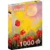 Image de Enjoy Puzzle ENJOY-1823 - Poppies in the Moonlight, puzzle, 1000 pièces (1000 pièces)