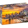 Image de Puzzle 1000 pièces ENJOY - Horizon de New York au crépuscule