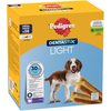 Image de 28 pièces de Pedigree Dentastix Light : Dental Chews pour chiens de taille moyenne (10-25kg) Friandises pour chiens