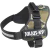 Image de Julius-K9 Harnais Power pour grands chiens ergonomique (3, Chien, Général), Collier + laisse