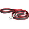 Image de Julius-K9 K9 Premium Jogging line, 1,3 m, sort/rød (Chien, Sport canin), Collier + laisse