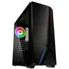 Image de Boitier Pc Kolink Quantum RGB Tour midi noir 1 ventilateur LED pré-installé, éclairage intégré, filtre anti-poussière
