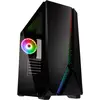 Image de Kolink Quantum RGB Tour midi, verre trempé (ATX, E-ATX, mATX, Mini-ITX), Boîtier PC, Noir, Transparent