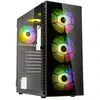 Image de Kolink Observatory HF Glass ARGB (ATX, mATX, Mini-ITX), Boîtier PC, Noir, Multicolore, Transparent