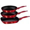 Image de BerlingerHaus pan Metallic 20 24 28cm 3pcs., Poêle + casserole