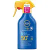 Image de NIVEA, Crème solaire, NIVEA Sun Kids Protect &amp, Care krem ochronny w sprayu SPF50+ 250ml (SPF 50+, 250 ml)