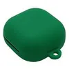 Image de Housse de protection etui en silicone pour écouteurs en direct samsung galaxy buds avec crochet vert