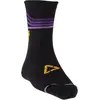 Image de Leatt, Hommes, Chaussettes de sport, Chaussettes MTB Velvet (43 - 48), Noir, Jaune, Violet