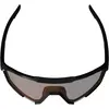 Image de Leatt, Unisexe, Lunettes de sport, SpeedViz Pro Iriz Fahrradbrille (satin noir-argent, Iriz), Noir, Argent